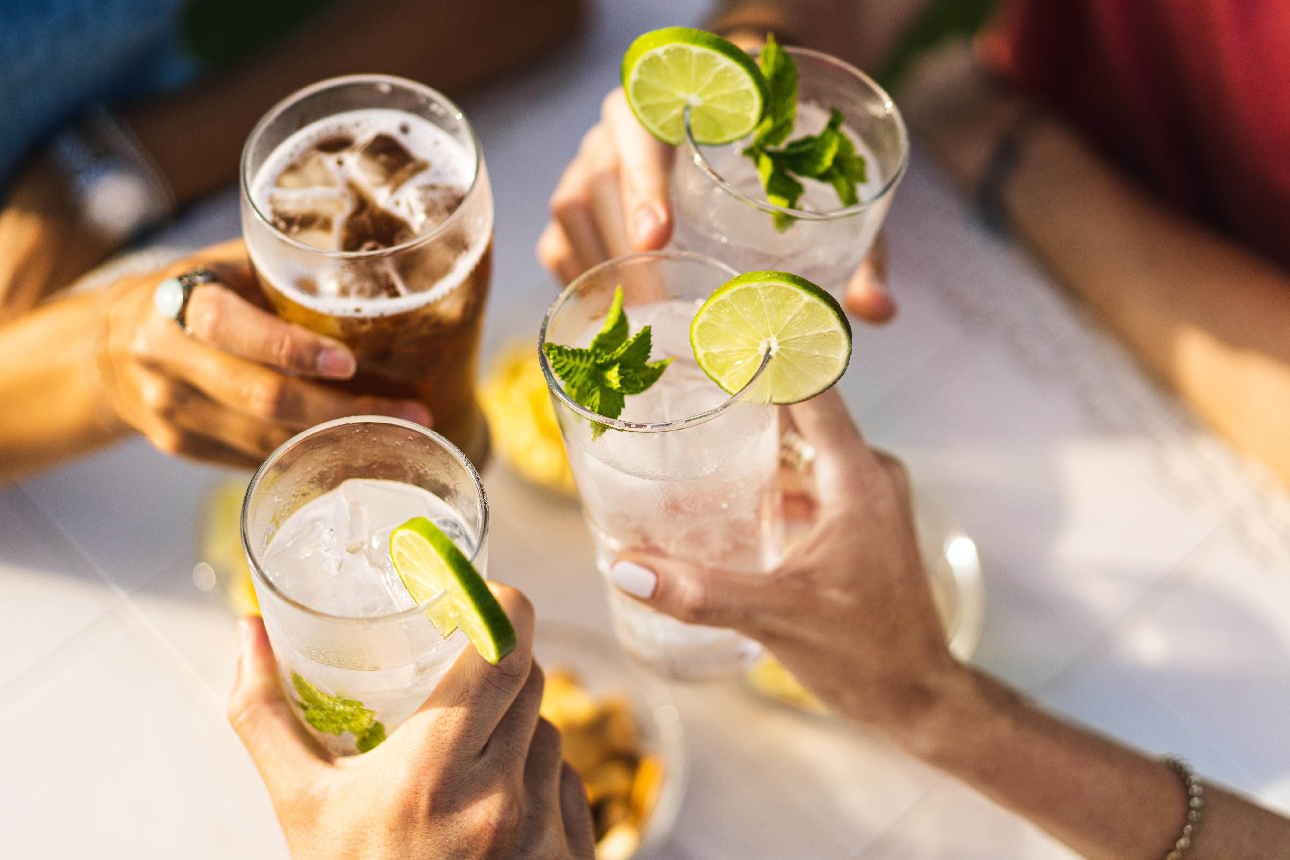 Voorbereiding minder drinken