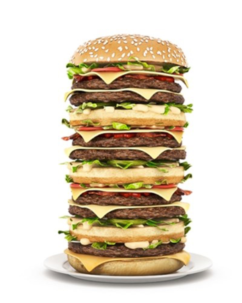 1 Hamburgers Eten